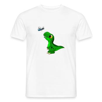 Baby Tyrannosaurus - Männer T-Shirt - Weiß - Vorne - AI Model Male 178 dark (178cm)