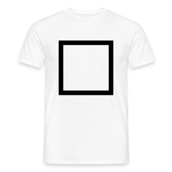 case - T-shirt homme - blanc - Devant - AI Model Male 178 dark (178cm)
