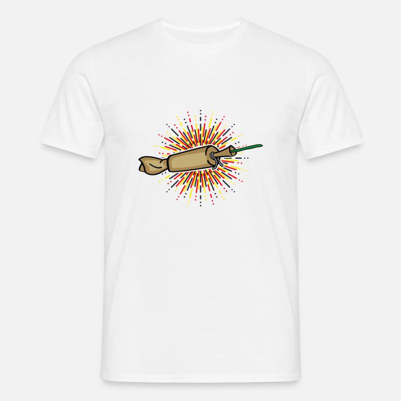 Spanish Cracker Explosion - Männer T-Shirt - Weiß
