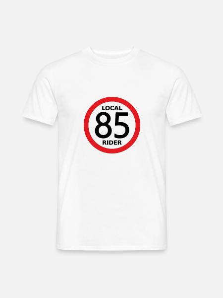 Local Rider 85 - T-shirt homme - blanc