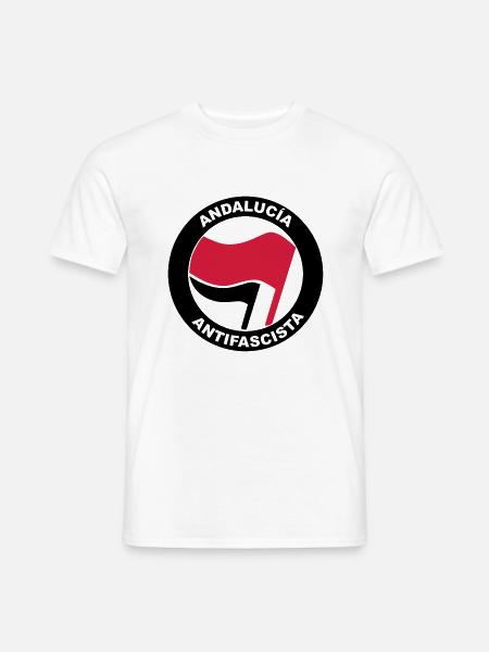 antifa Andalusia - Men's T-Shirt - white