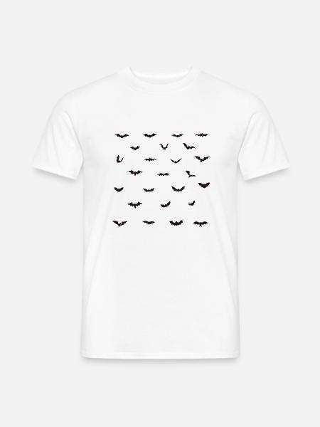 Halloween Bats Bundle 02 - Men's T-Shirt - white