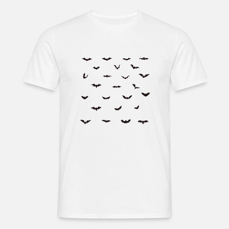 Halloween Bats Bundle 02 - Men's T-Shirt - white