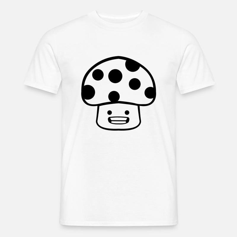 Mushroom Comic - Men’s T-shirt - white