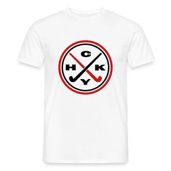 feldhockey hockey hockey hockey hockey gazon hcky - T-shirt homme - blanc - Devant - AI Model Male 178 dark (178cm)