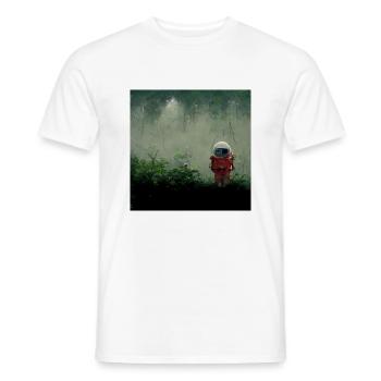 Lonely Voyager 068 - Männer T-Shirt - Weiß - Vorne - AI Model Male 178 dark (178cm)