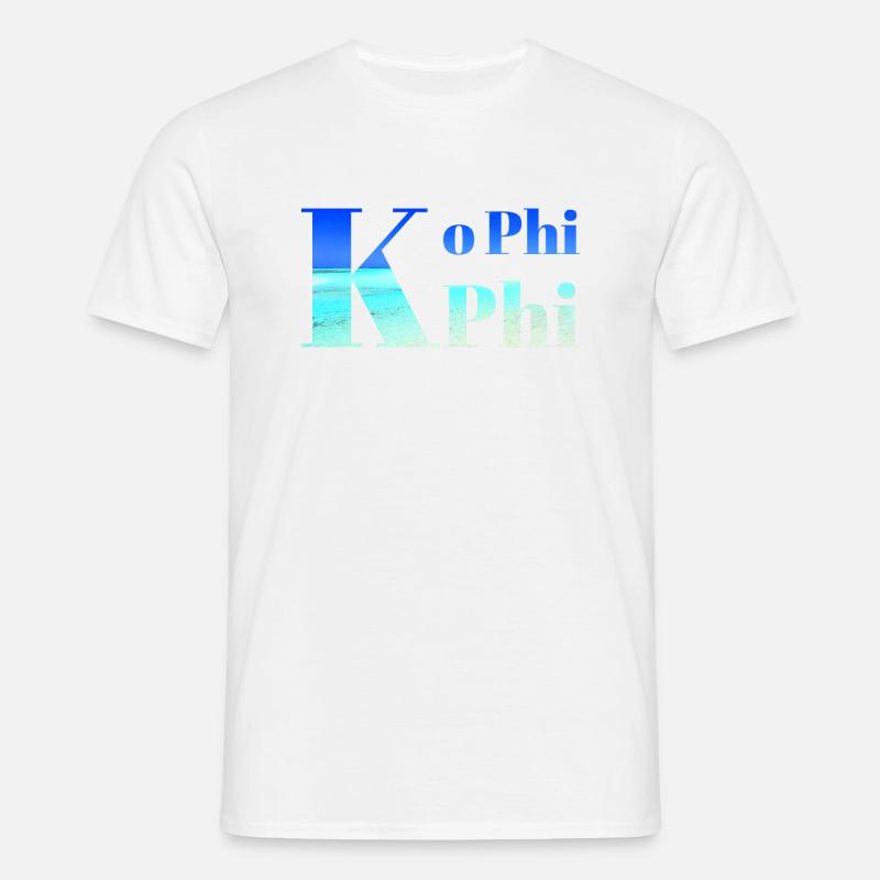 Ko Phi Phi - Männer T-Shirt - Weiß
