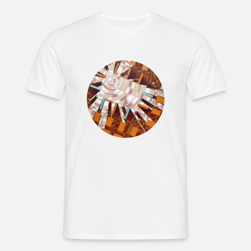 Explosion 4 - Männer T-Shirt - Weiß