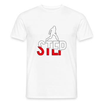 PAS - T-shirt homme - blanc - Devant - AI Model Male 178 dark (178cm)