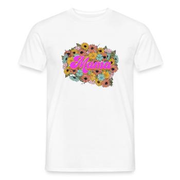 Stolze Mama Mutter Mami Lebensaufgabe Kinder Kind - Männer T-Shirt - Weiß - Vorne - AI Model Male 178 dark (178cm)