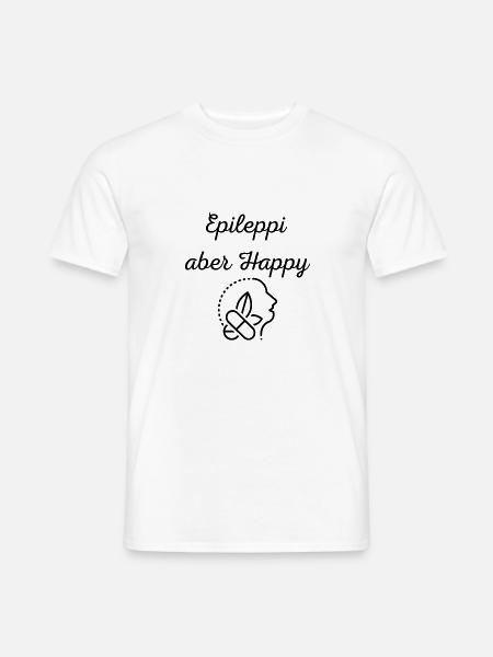 Epileppi aber Happy 1 - Männer T-Shirt - Weiß