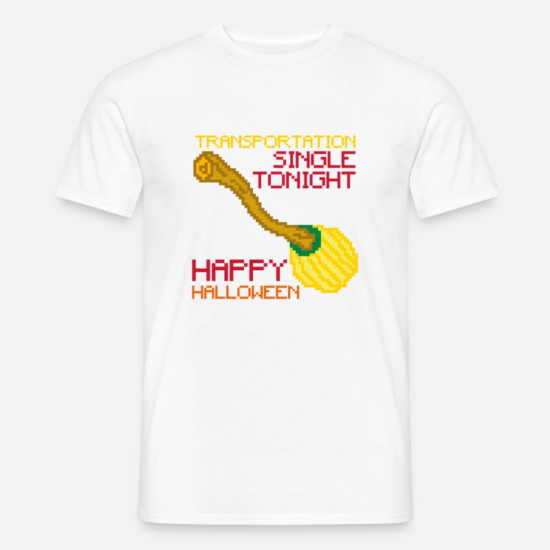 SINGLE HEUTE ABEND - Männer T-Shirt - Weiß