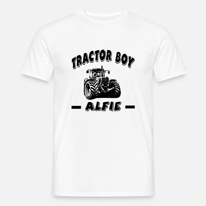 Traktor - Männer T-Shirt - Weiß