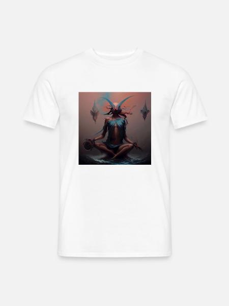 ARTWORK SPIRITUAL _08 - Männer T-Shirt - Weiß