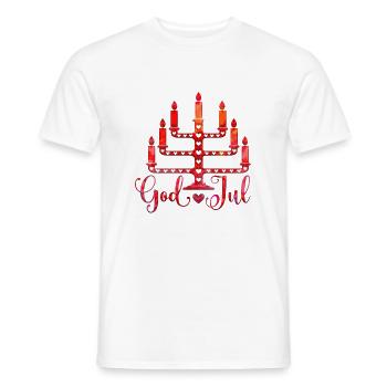 Frohe Weihnachten Weihnachten Weihnachten Urlaub Winter Santa Nordic - Männer T-Shirt - Weiß - Vorne - AI Model Male 178 dark (178cm)