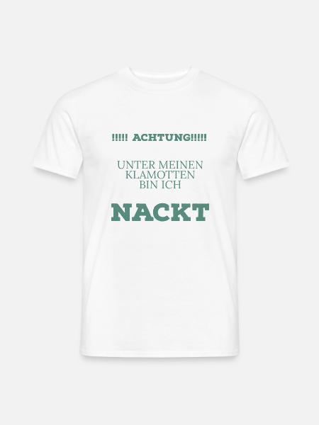 Coole Sprüche Kollektion - Männer T-Shirt - Weiß