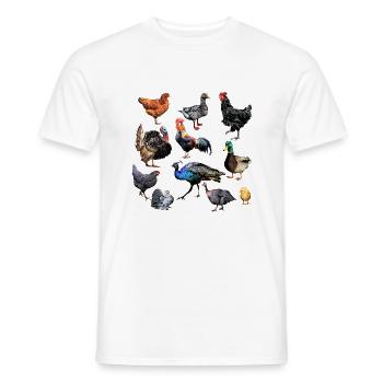 Bauernhof 3 - Männer T-Shirt - Weiß - Vorne - AI Model Male 178 dark (178cm)