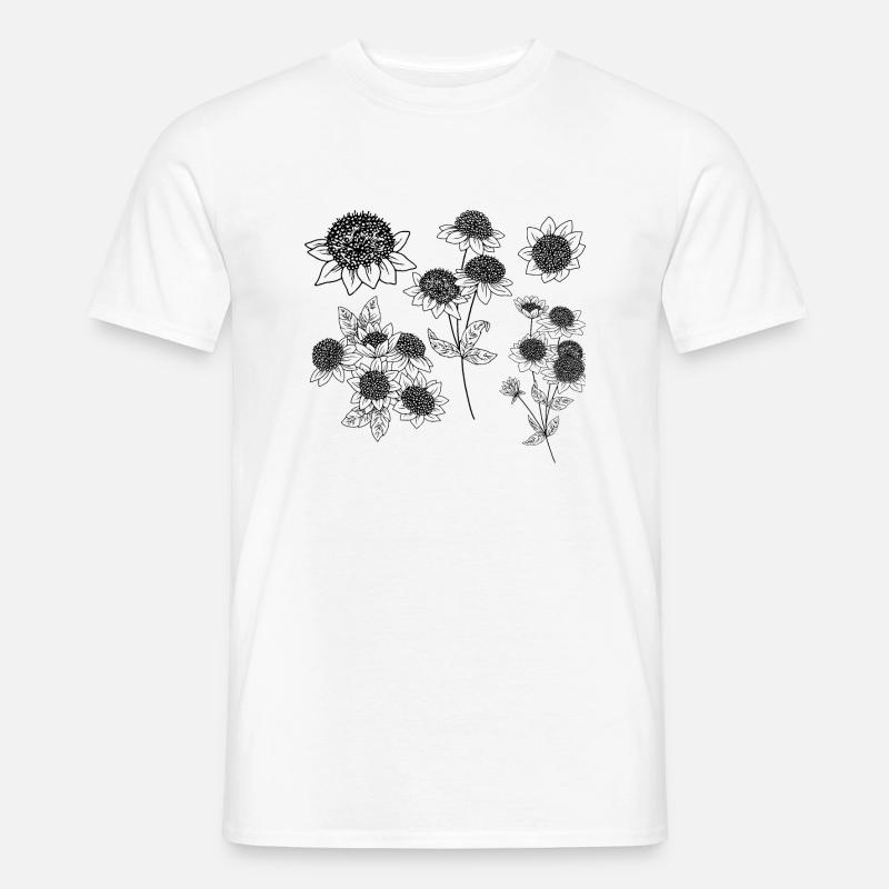 Astrantia maxima Blütengruppe - Männer T-Shirt - Weiß