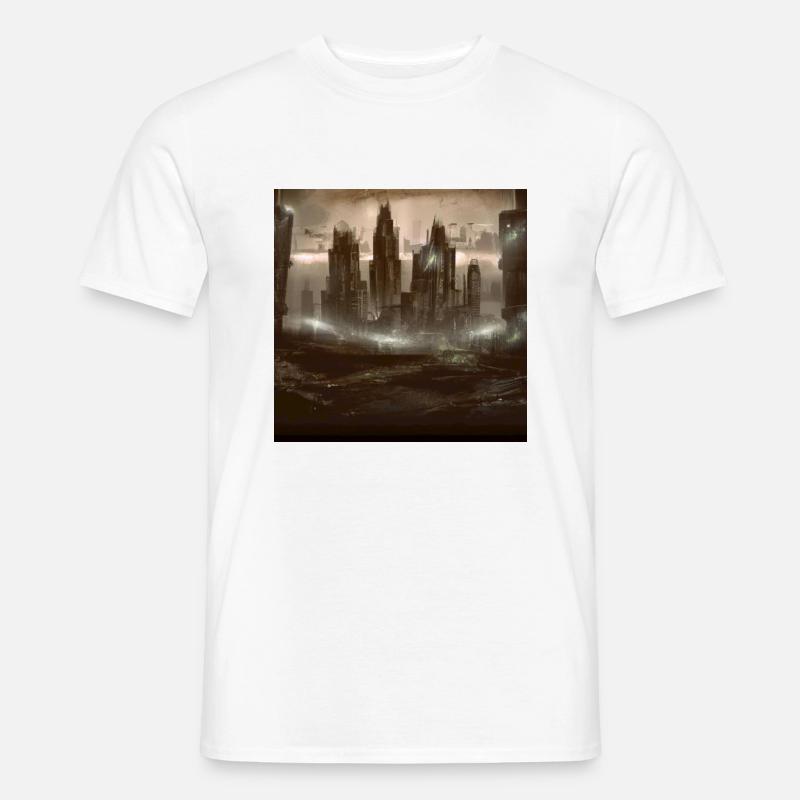 Die neuartige Futurwelt Version 2 - Männer T-Shirt - Weiß