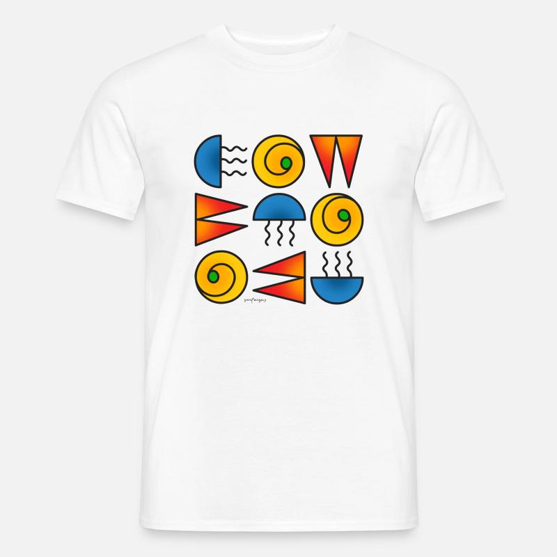 Schnittmuster Moda 100623 3 - Männer T-Shirt - Weiß