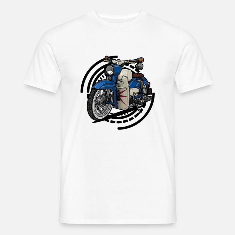Sperber // Illustration - Männer T-Shirt - Weiß