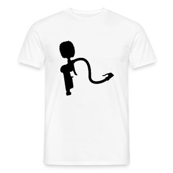 Pressure gauge G1 - Men's T-Shirt - white - Front - AI Model Male 178 dark (178cm)
