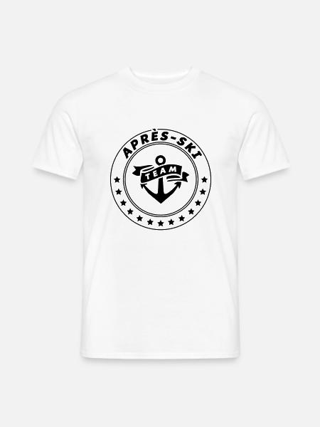 Après Ski Team Anker - Men's T-Shirt - white
