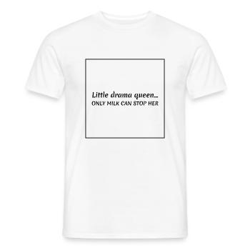Lustige Baby Sprüche - Männer T-Shirt - Weiß - Vorne - AI Model Male 178 dark (178cm)