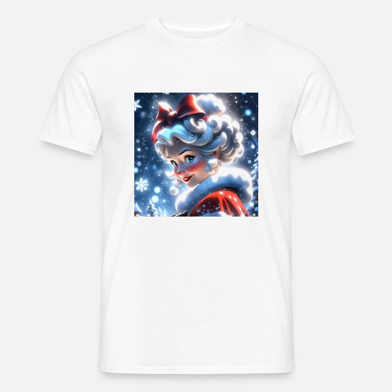 Frohe Weihnachten #4 - Männer T-Shirt - Weiß