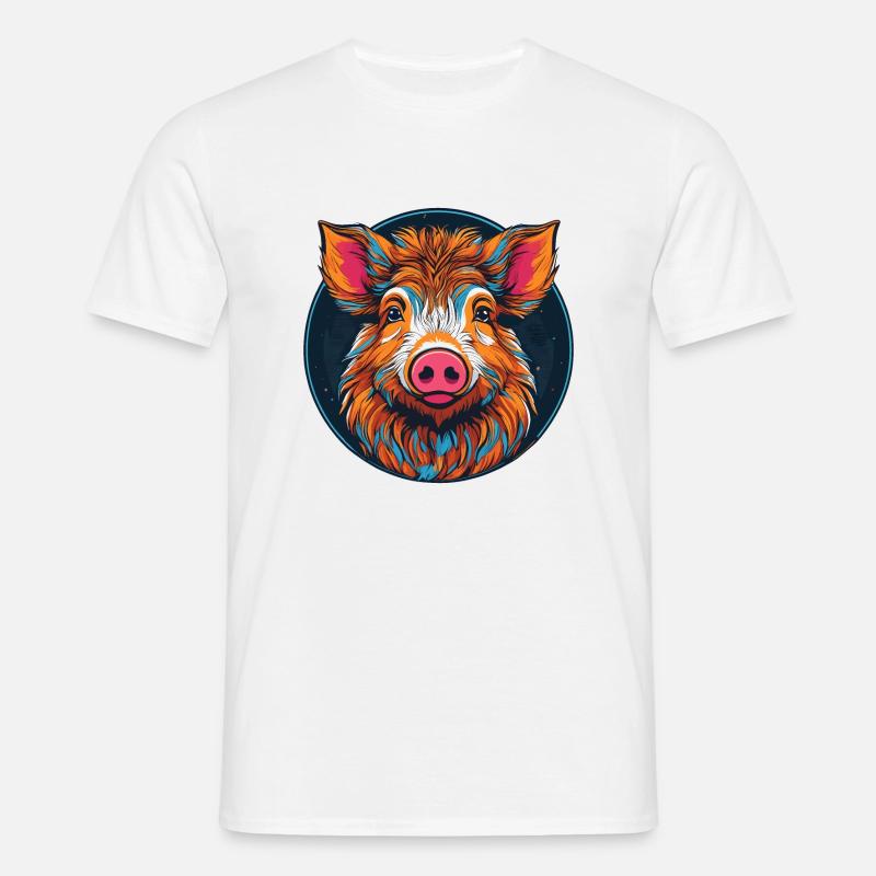 Boar - Men's T-Shirt - white