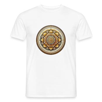 Spectre ensoleillé - T-shirt homme - blanc - Devant - AI Model Male 178 dark (178cm)