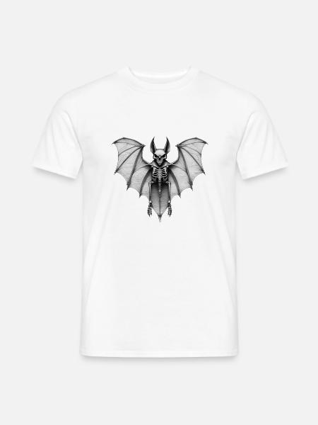 Bat - Men's T-Shirt - white
