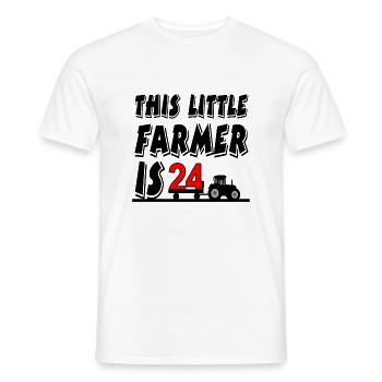 Cultivateur - T-shirt homme - blanc - Devant - AI Model Male 178 dark (178cm)