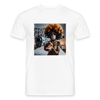Alto Ahi - Männer T-Shirt - Weiß - Vorne - AI Model Male 178 dark (178cm)