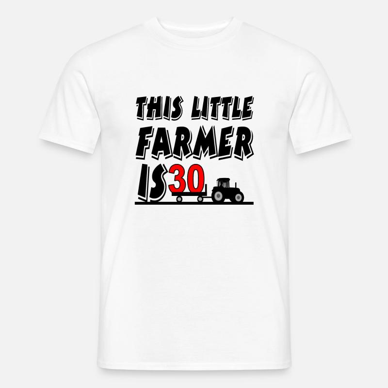 Bauer - Männer T-Shirt - Weiß