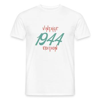 Jahrgang 1944 - Männer T-Shirt - Weiß - Vorne - AI Model Male 178 dark (178cm)