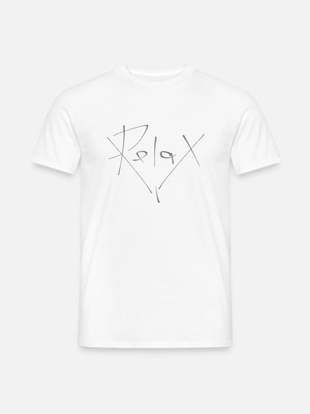 Relax Entspannung Chillen - Männer T-Shirt - Weiß