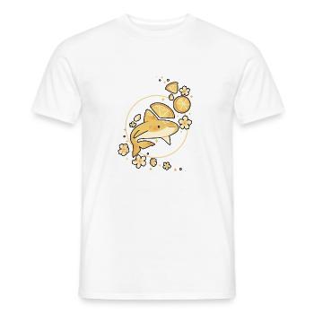 Requin citron - T-shirt homme - blanc - Devant - AI Model Male 178 dark (178cm)
