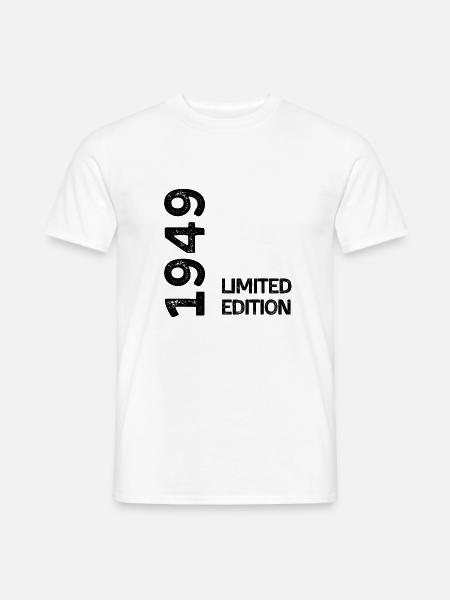 1949 Limitierte Auflage - Männer T-Shirt - Weiß