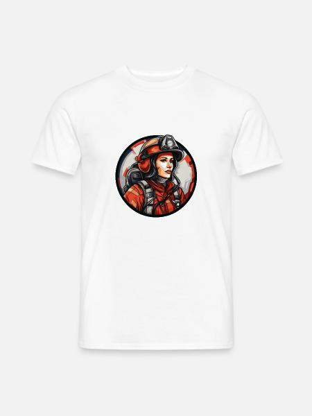 Pompière - T-shirt homme - blanc