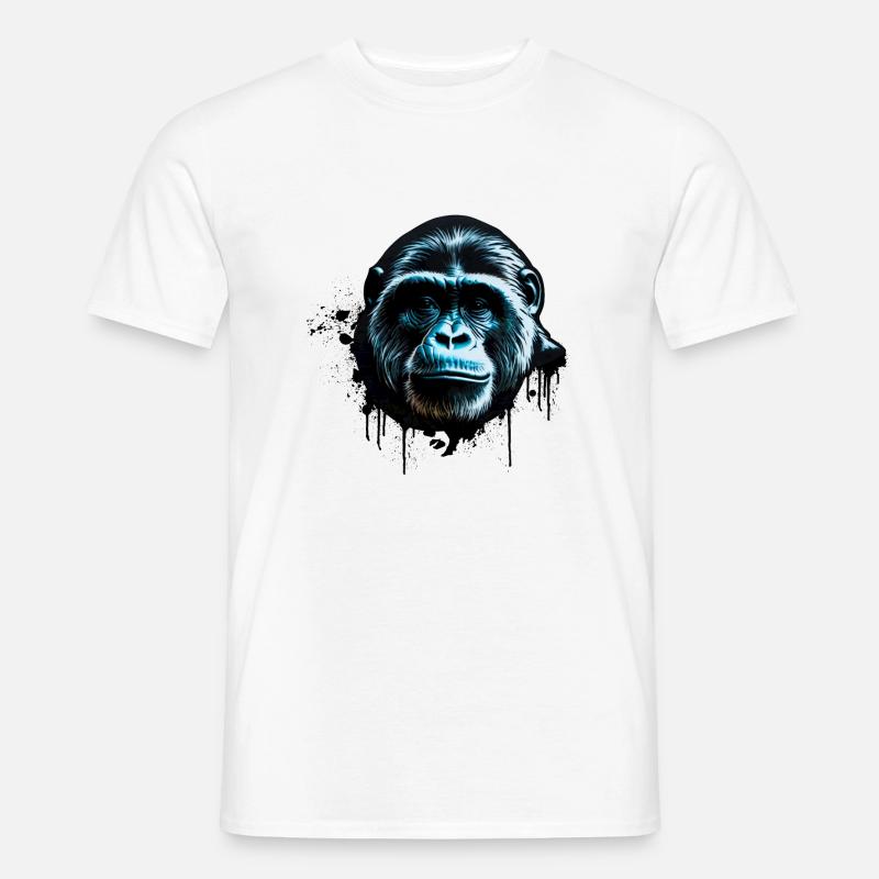 Silverback - Männer T-Shirt - Weiß