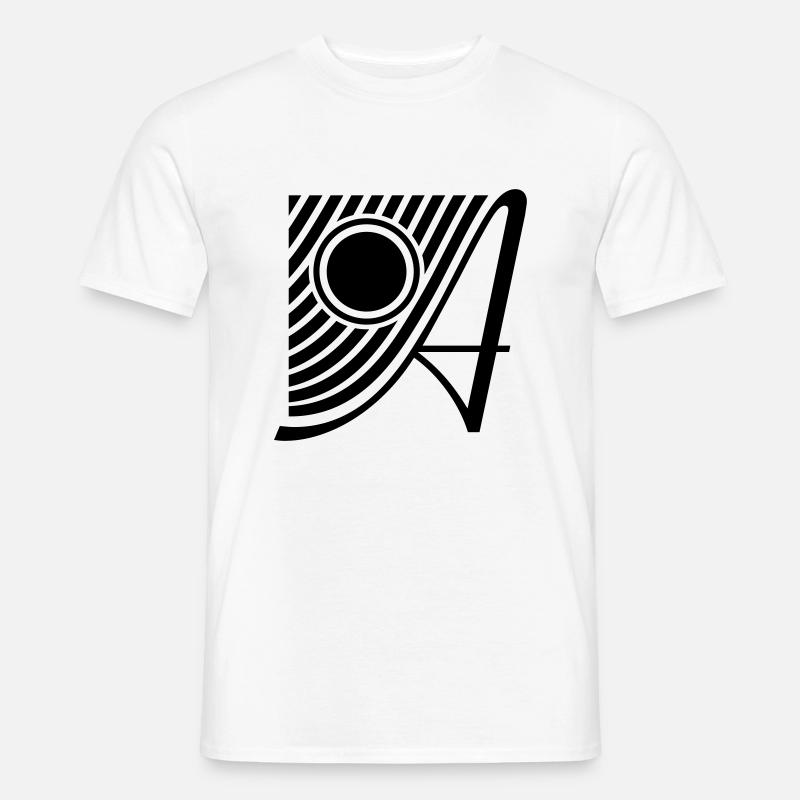 ALOGO - Männer T-Shirt - Weiß
