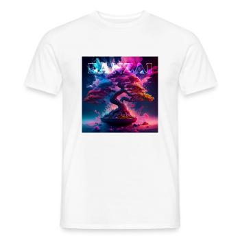 Banzai - Männer T-Shirt - Weiß - Vorne - AI Model Male 178 dark (178cm)