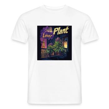 Canabis lover NYC - Männer T-Shirt - Weiß - Vorne - AI Model Male 178 dark (178cm)