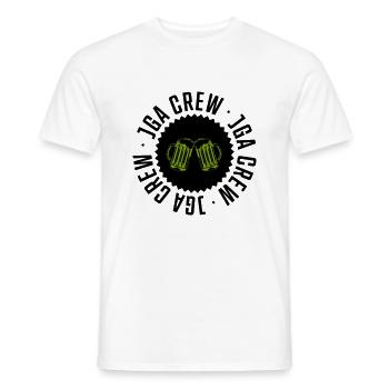 Bachelor Party Crew Beer - Men's T-Shirt - white - Front - AI Model Male 178 dark (178cm)