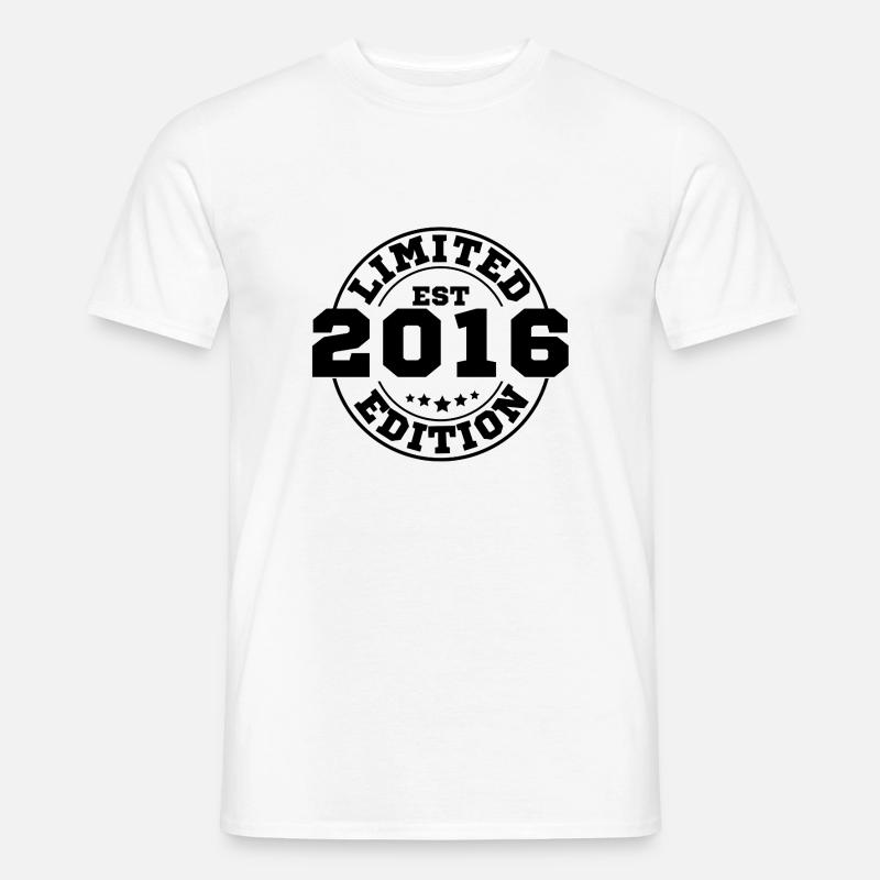Limitierte Auflage 2016 - Männer T-Shirt - Weiß