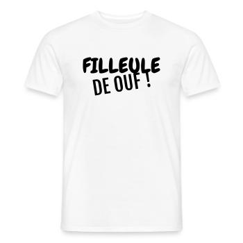 Patin / Pate / Patentochter / Patensohn - Männer T-Shirt - Weiß - Vorne - AI Model Male 178 dark (178cm)
