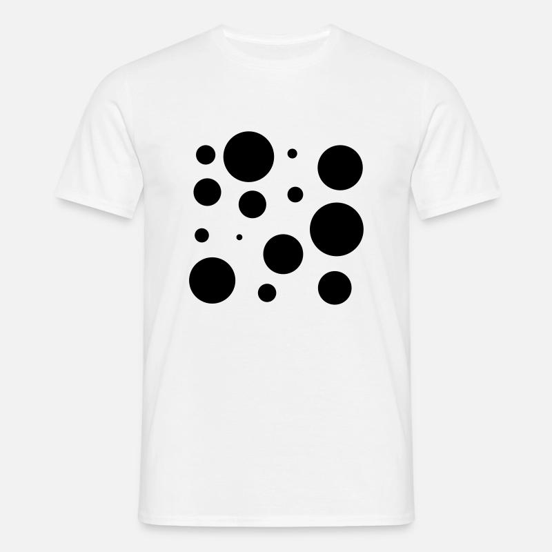 Bubbles - Männer T-Shirt - Weiß