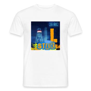 ALL STAR CHEMISTRY - T-shirt homme - blanc - Devant - AI Model Male 178 dark (178cm)