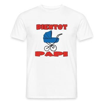 BALD OPA - Männer T-Shirt - Weiß - Vorne - AI Model Male 178 dark (178cm)